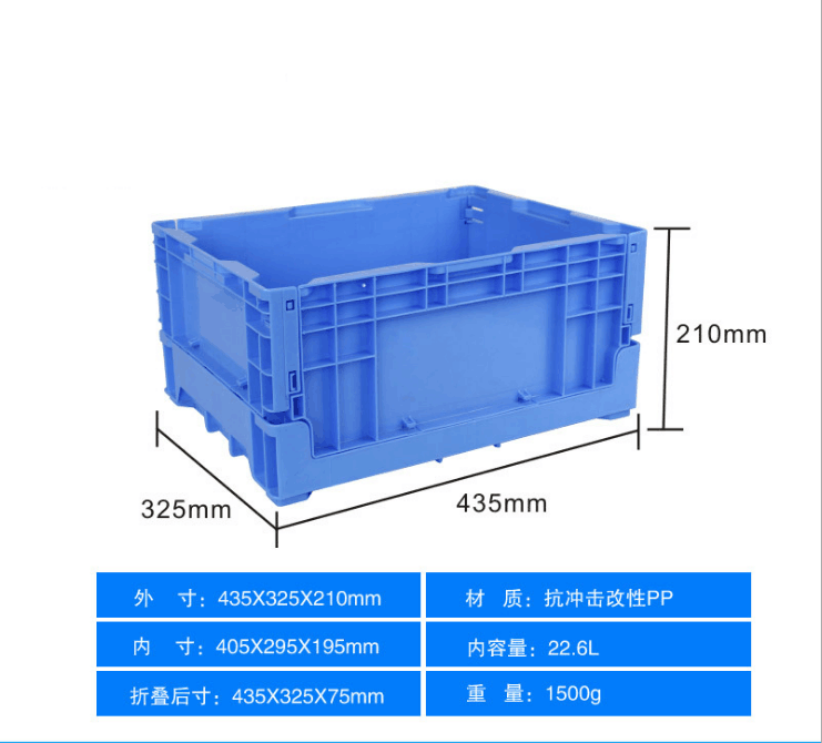 制作塑料折疊周轉籮的原料是什么?